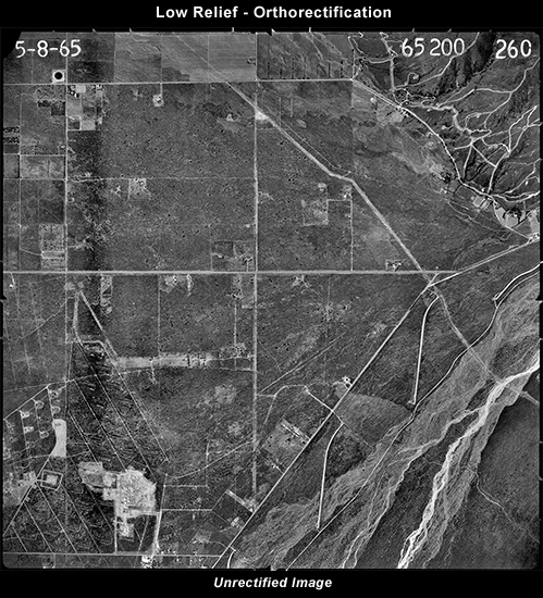 Low Relief Orthorectified 